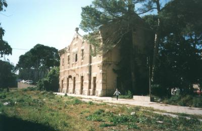 Booking hall from the South